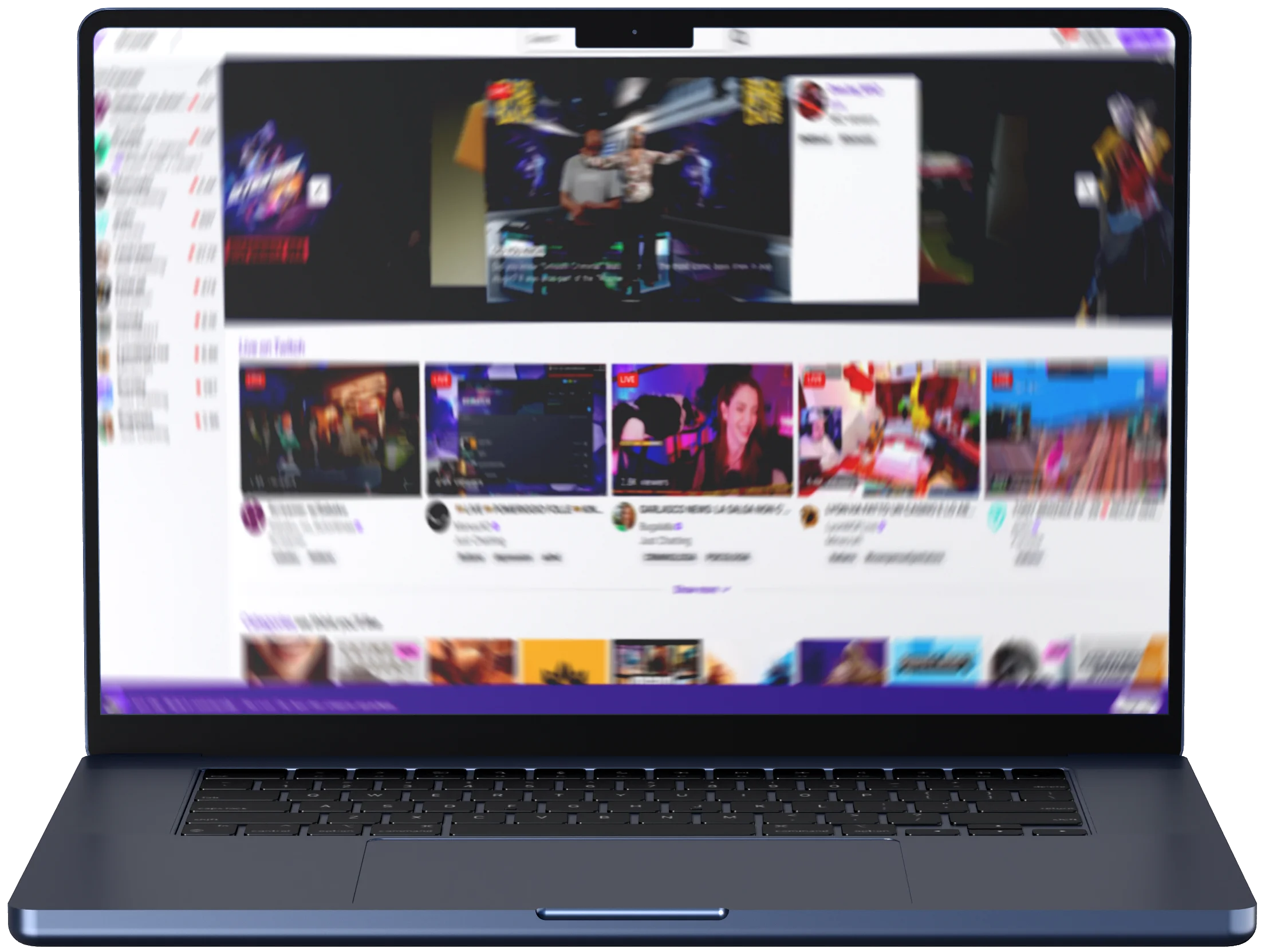 Mockup applicazione web complessa